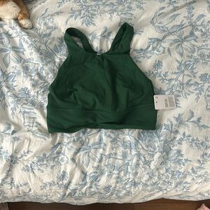 Wunder Train Long-Line Bra size 6
Color Evergreen